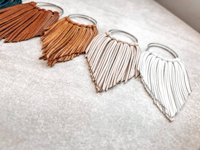 Cascade Fringe Hoops Earrings