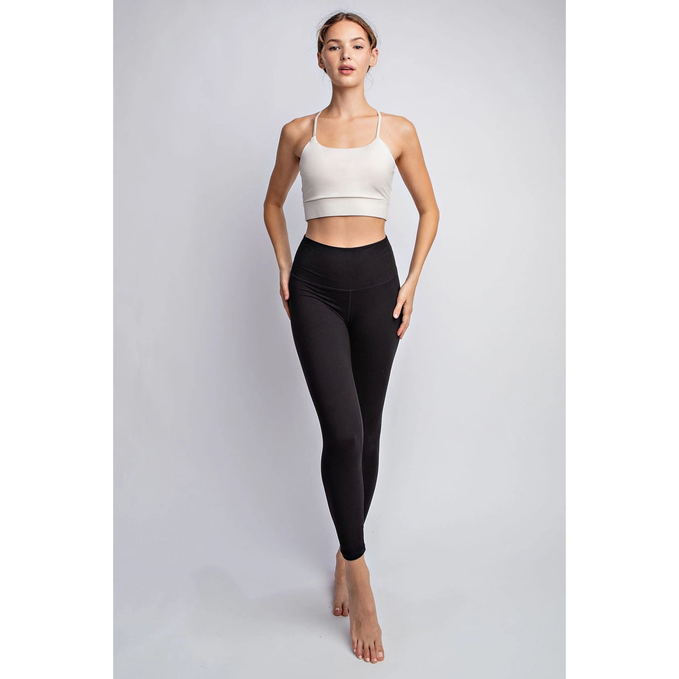 Basic Yoga Leggings with Key Pocket