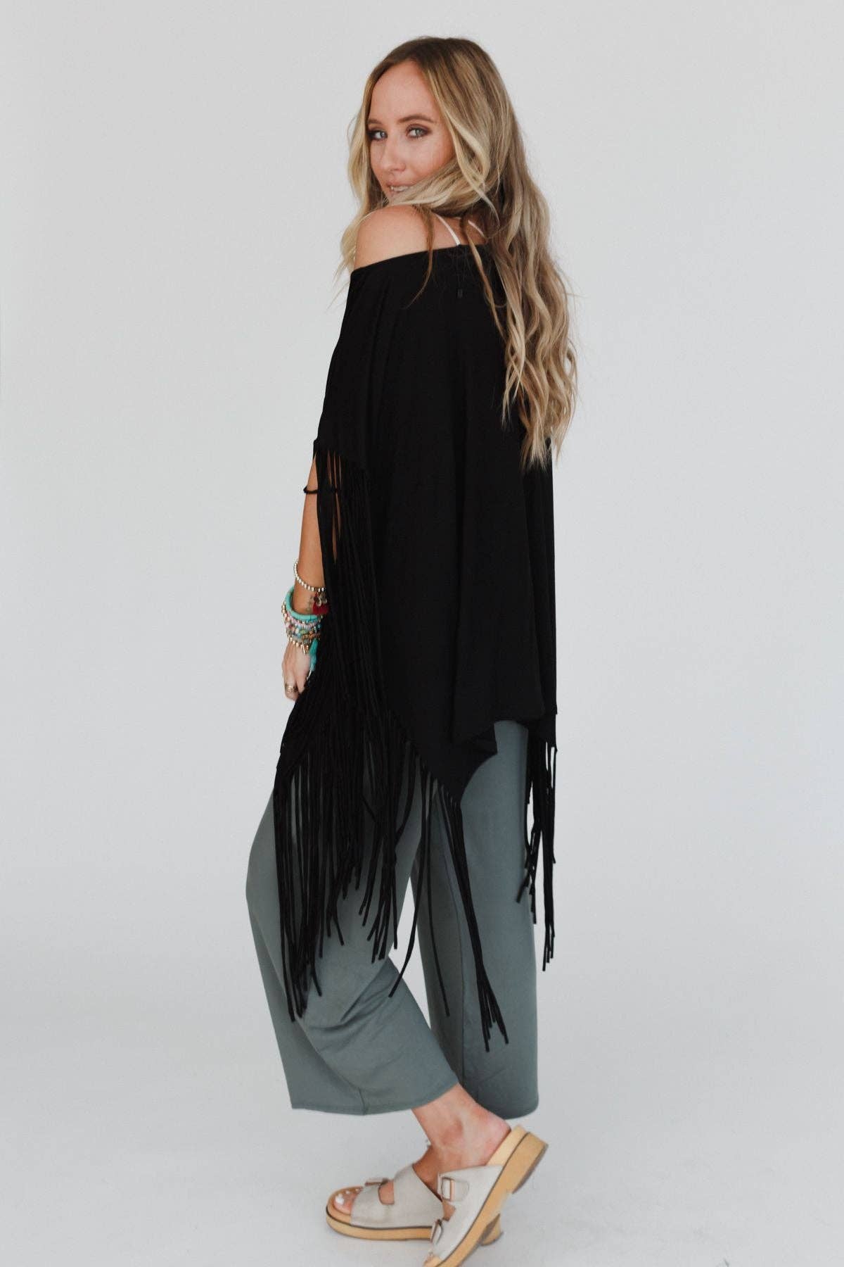 Showstopper Fringe Top