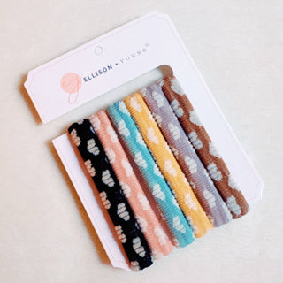 Worlds Best Everyday Heart Hair Ties
