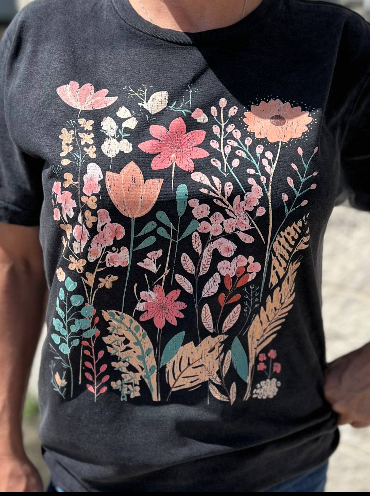 Boho Wildflowers Tee