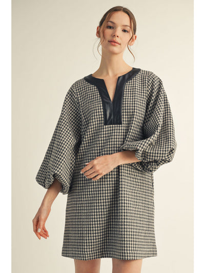 Balloon Sleeve Dress
