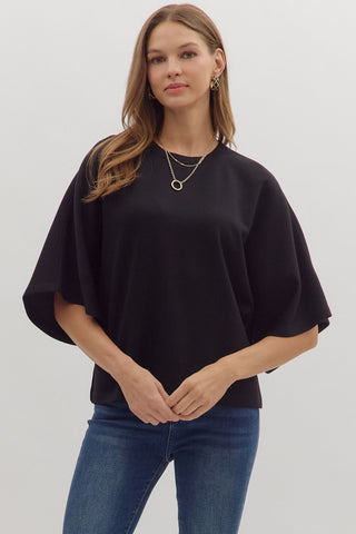 Relaxed Silhouette Blouse