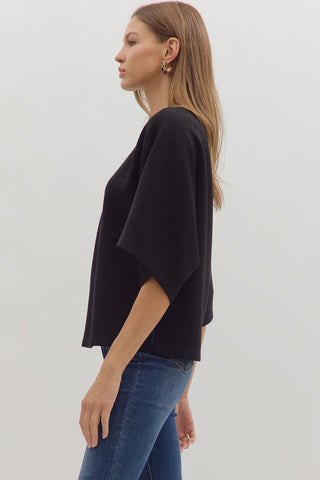 Relaxed Silhouette Blouse