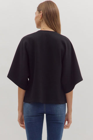 Relaxed Silhouette Blouse
