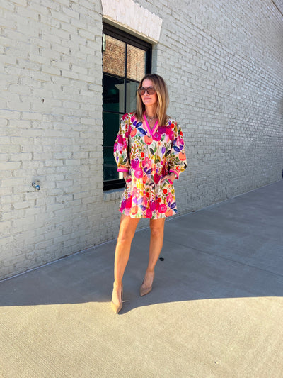 Floral Pink Dress