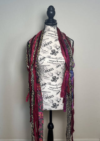 Fringe Scarf Cheetah Re-imagined