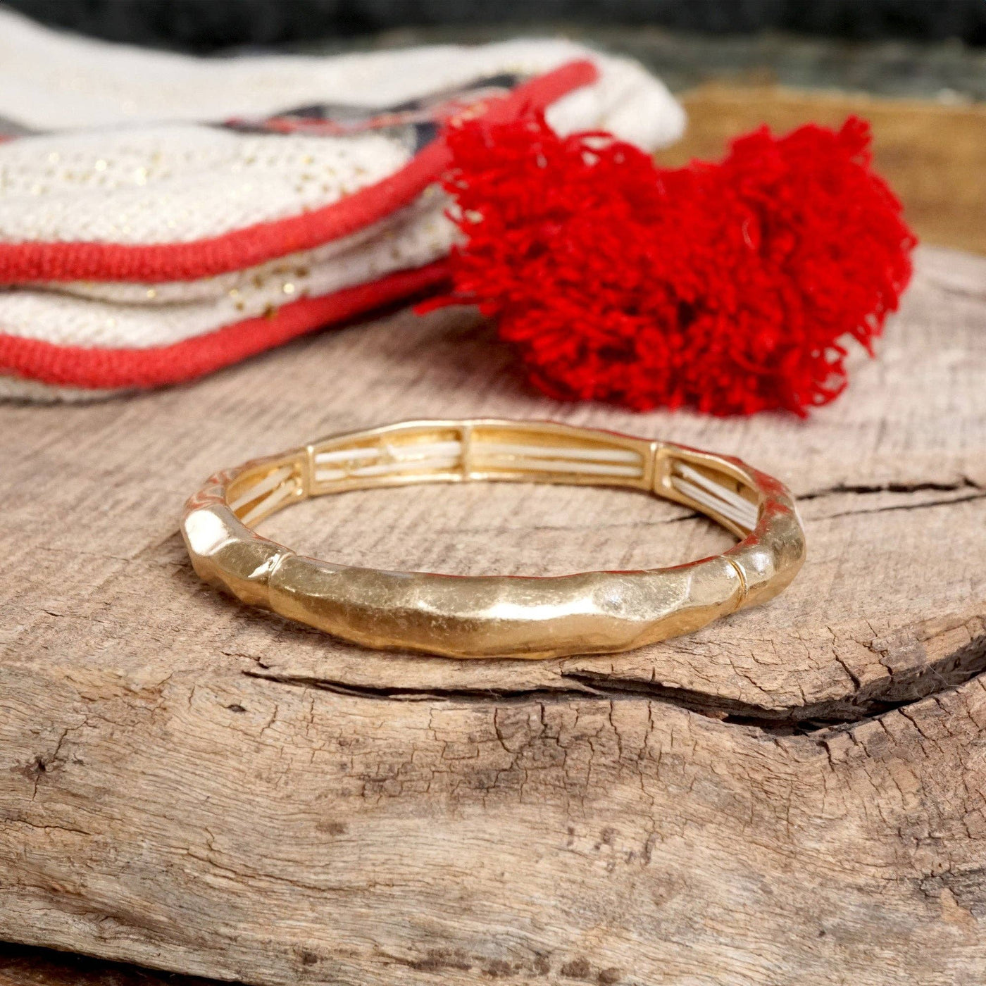 Boho Stretchy Minimalist Bangle