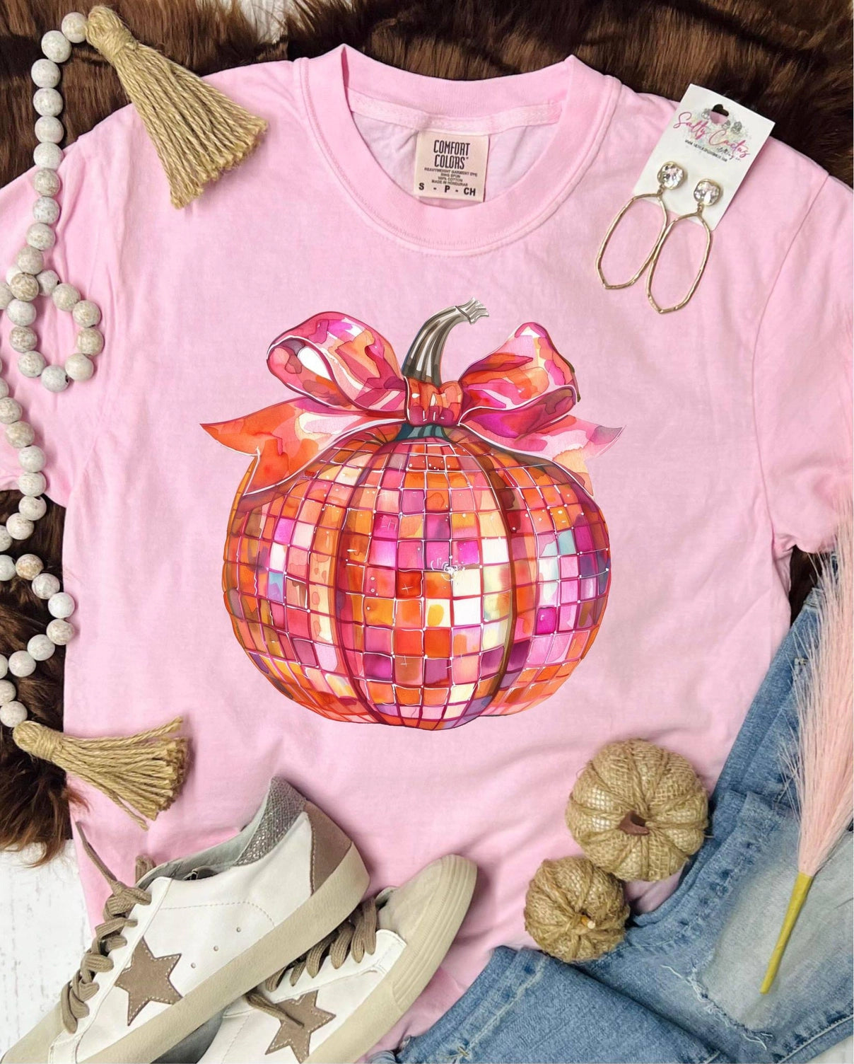 Disco Pumpkin Short Sleeve Tee