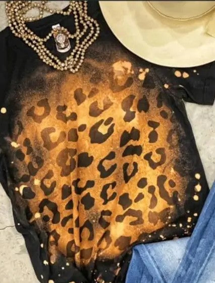 Cheetah Print Tee