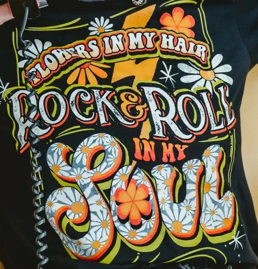 Rock & Roll Soul Tee (size small)