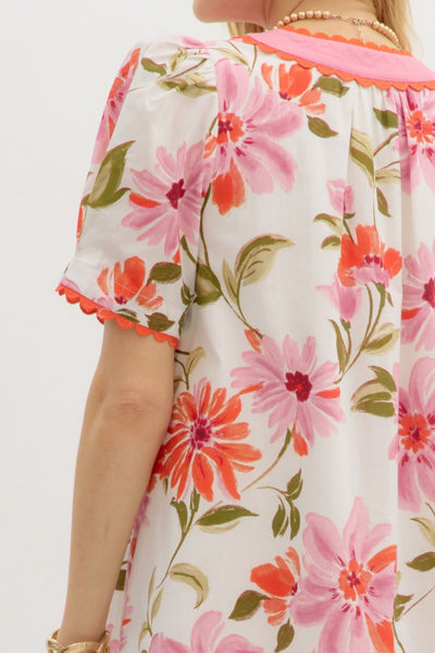 Mini Floral Dress