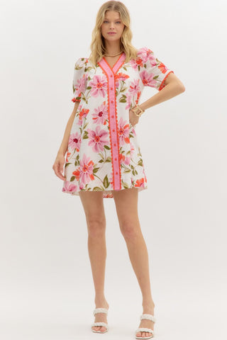 Mini Floral Dress