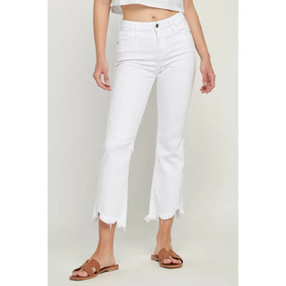 Hidden Jeans Frayed Flare