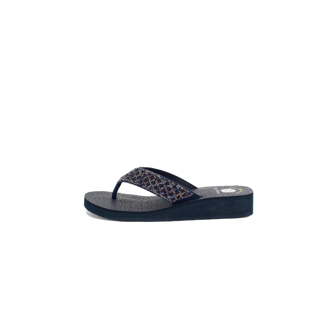 Cesky Navy Yellow Box Flip Flops