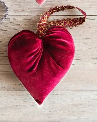 Handmade Velvet Hearts