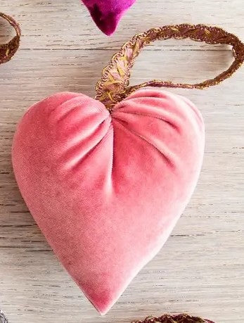 Handmade Velvet Hearts