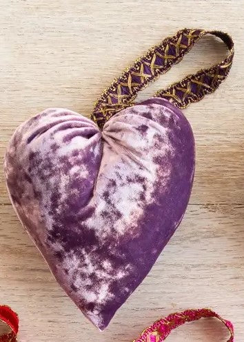 Handmade Velvet Hearts