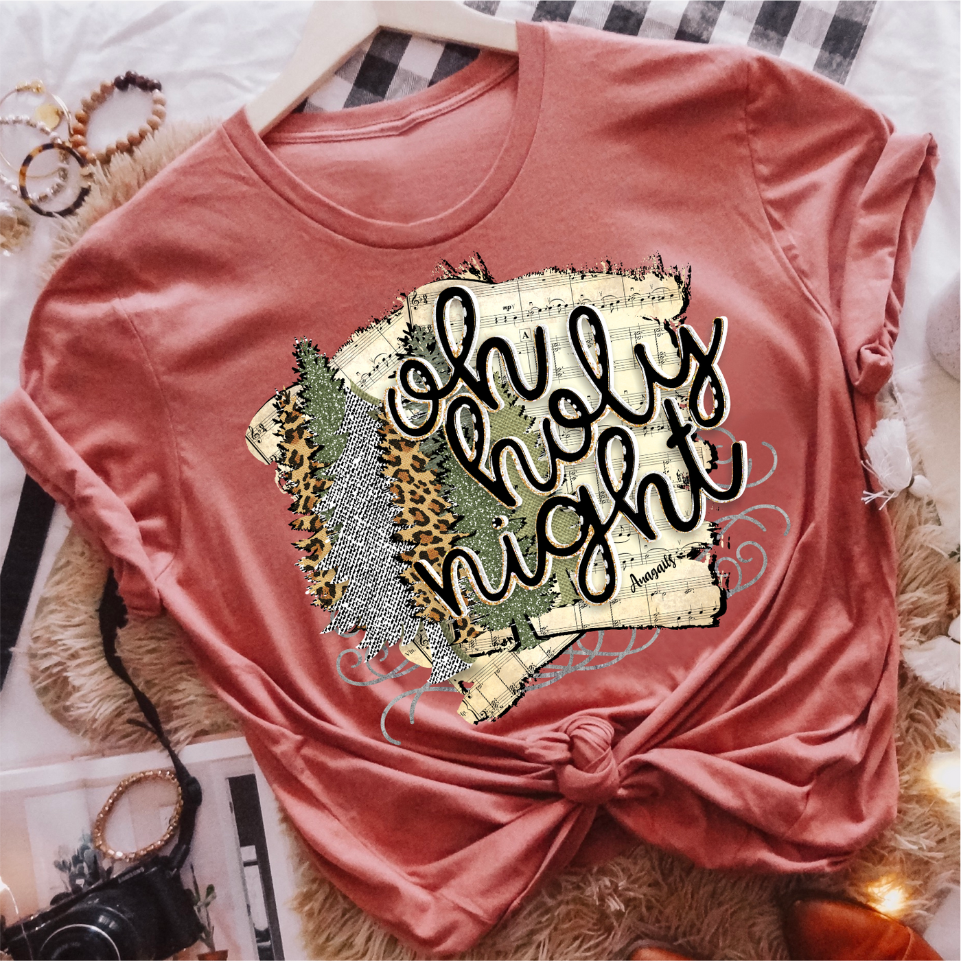 Oh Holy Night Tee (size small)