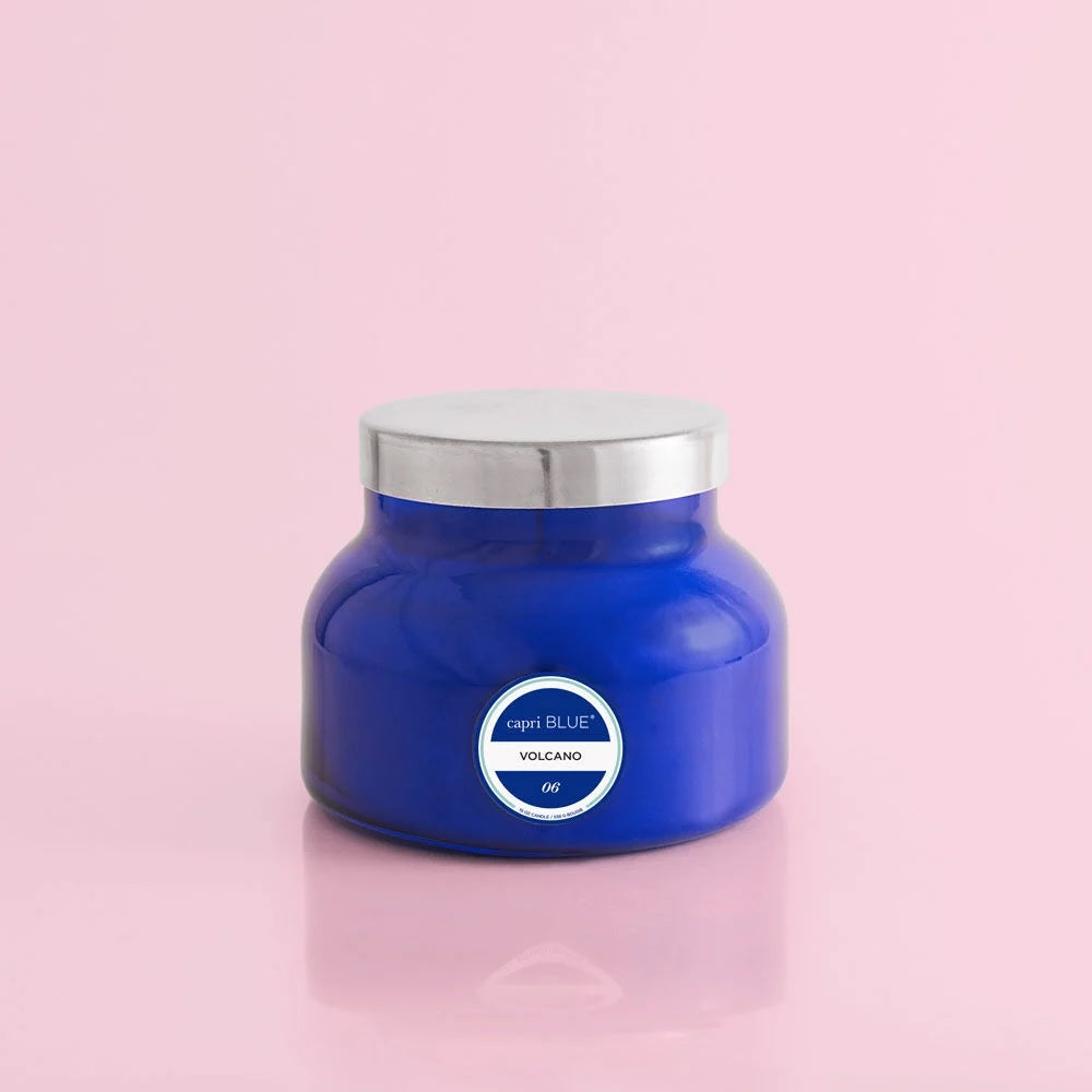 Volcano capri BLUE Candle