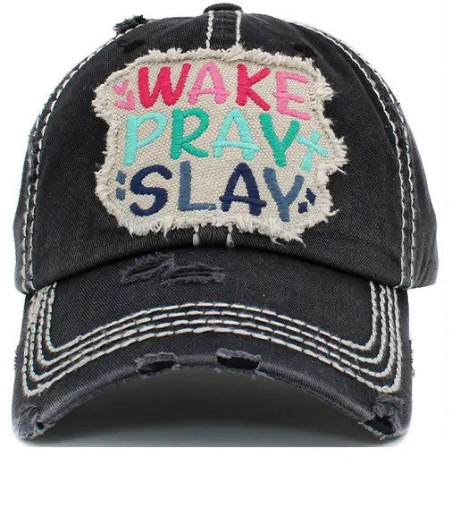 Wake Pray Slay Cap