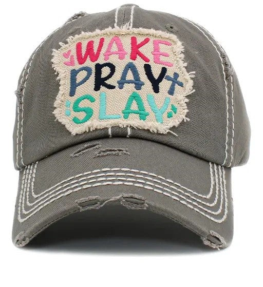 Wake Pray Slay Cap